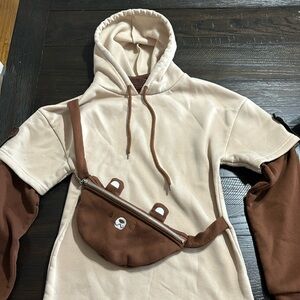 Harajuku bear 🐻 hoody small